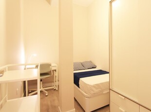 Amplia habitación en un apartamento de 7 dormitorios en Atocha, Madrid
