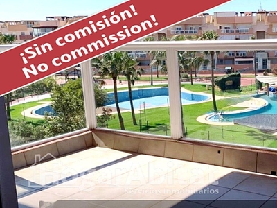 Venta de piso con piscina y terraza en Almerimar (El Ejido), Marina san miguel